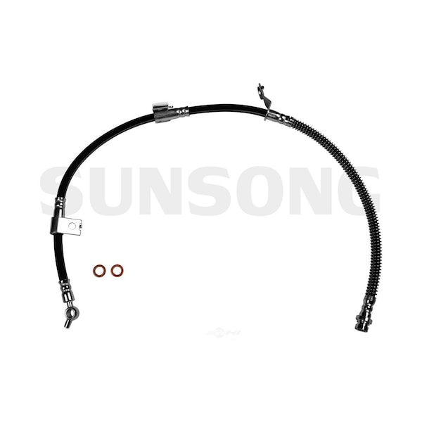 Sunsong Brake Hydraulic Hose - Front Left, 2201699 2201699 - main