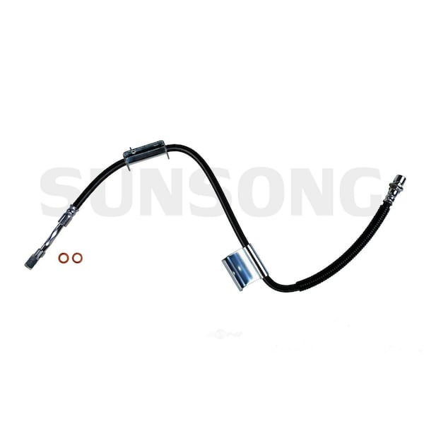 Sunsong Brake Hydraulic Hose - Front Left, 2203231 2203231 - main