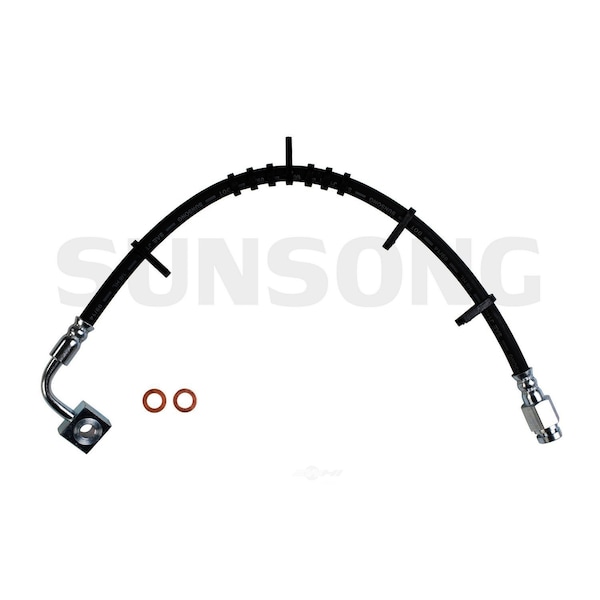 Sunsong Brake Hydraulic Hose - Front Left, 2203267 2203267 - main