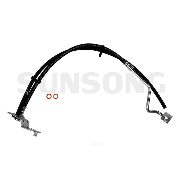 Sunsong Brake Hydraulic Hose - Front Left, 2203676 2203676 - main