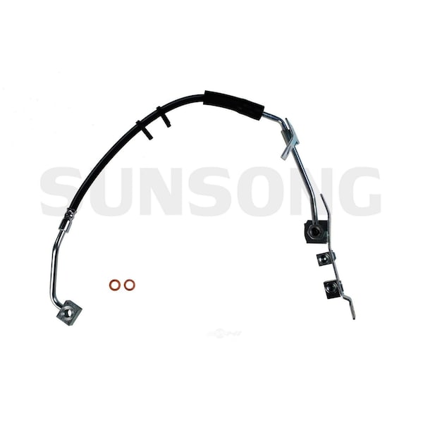 Sunsong Brake Hydraulic Hose - Front Left, 2204385 2204385 - main