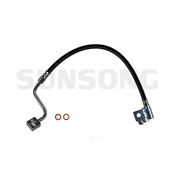Sunsong Brake Hydraulic Hose - Rear Left, 2204397 2204397 - main