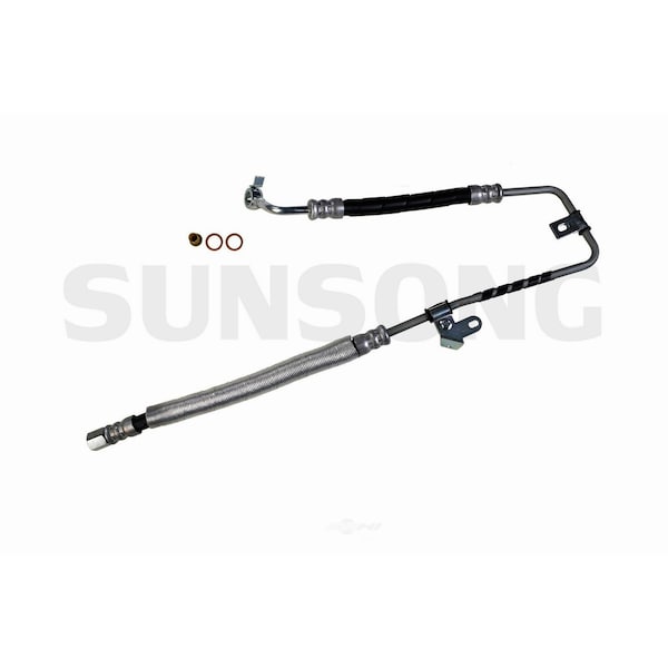 Sunsong Power Steering Pressure Line Hose Assembly - From Pump, 3401162 3401162 - main