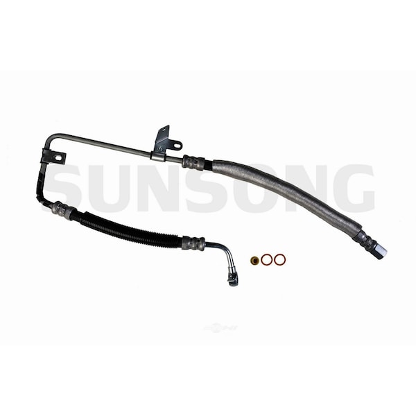Sunsong Power Steering Pressure Line Hose Assembly - From Pump, 3401167 3401167 - main