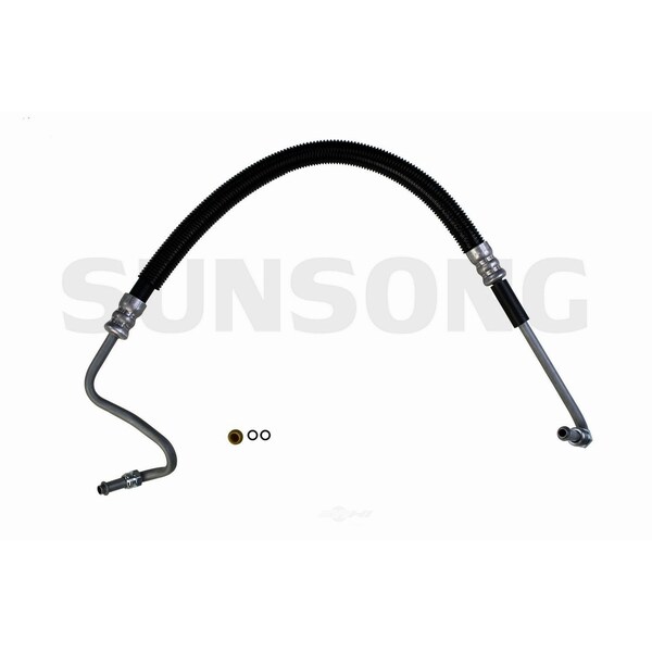 Sunsong Power Steering Pressure Line Hose Assembly-Pump To Hydroboost, 3401292 3401292 - main