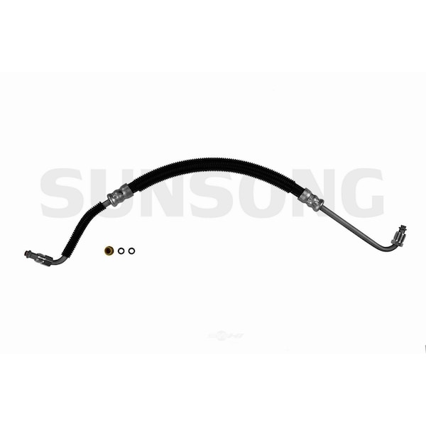 Sunsong Power Steering Pressure Line Hose Assembly-Pump To Hydroboost, 3401309 3401309 - main