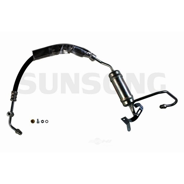 Sunsong Power Steering Pressure Line Hose Assembly 1999-2003 Ford Windstar 3402328 - main