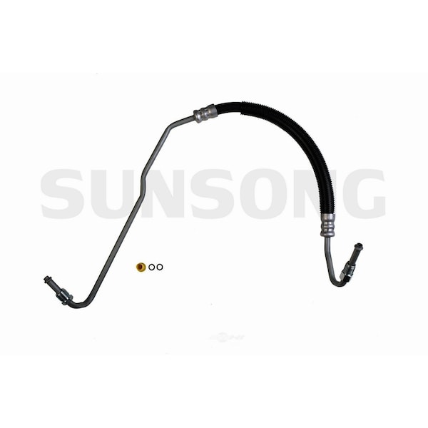 Sunsong Power Steering Pressure Line Hose Assembly-Hydroboost To Gear, 3402359 3402359 - main