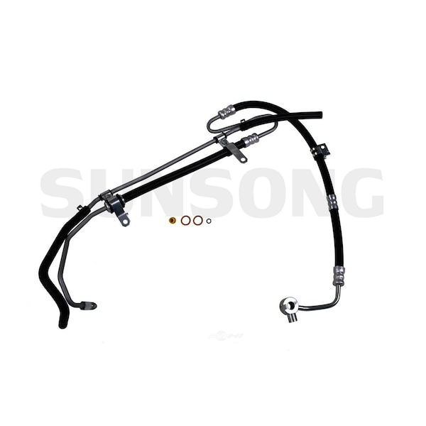 Sunsong Power Steering Hose Assembly 2009 Toyota Sequoia, 3403763 3403763 - main