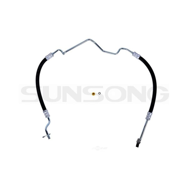 Sunsong Power Steering Pressure Line Hose Assembly-Pump To Hydroboost, 3404366 3404366 - main
