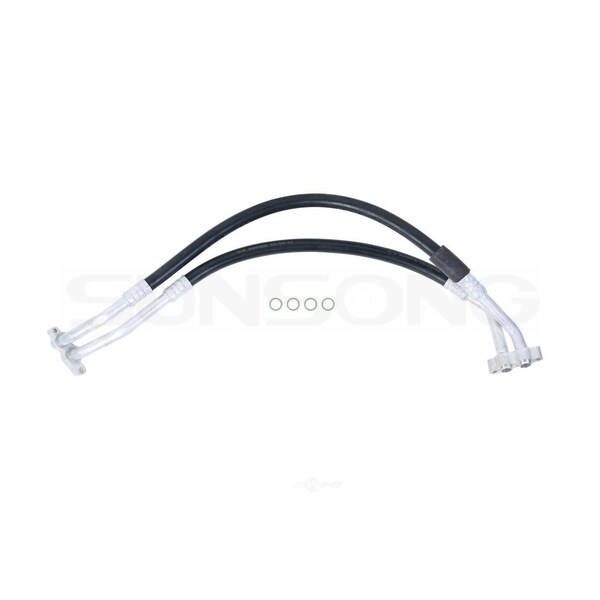 Sunsong Engine Oil Cooler Hose Assembly - Inlet and Outlet Assembly, 5801283 5801283 - main