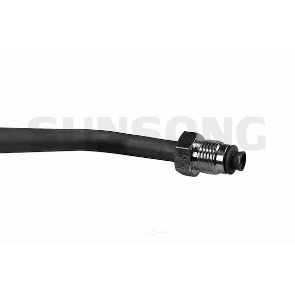 Sunsong Power Steering Return Line Hose Assembly - From Gear, 3401419 3401419 - main