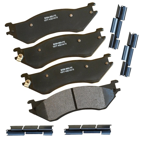 Stop By Bendix Disc Brake Pad Set 2004-2005 Dodge Ram 1500, SBM1077, Rear SBM1077 - main