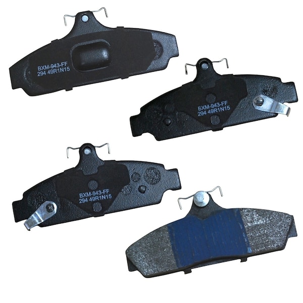 Stop By Bendix Disc Brake Pad Set 1985-1987 Chevrolet Corvette, SBM294 SBM294 - main