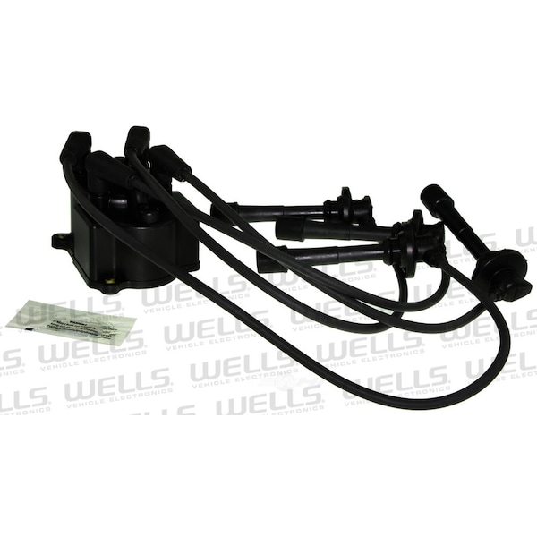 Ntk Distributor Cap / Spark Plug Wire Kit, 5D1151 5D1151 Zoro