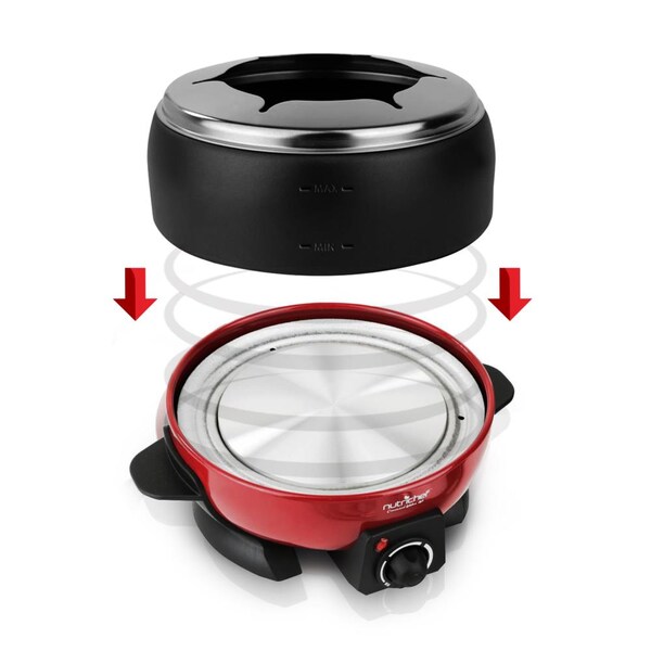 nutrichef fondue maker