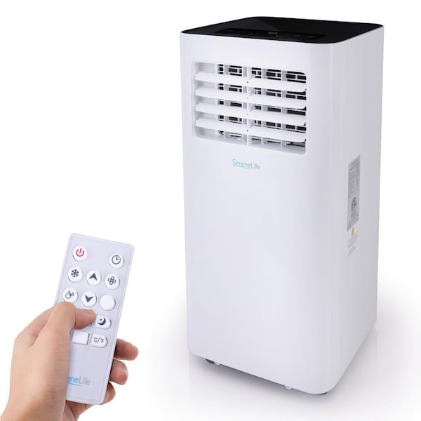 SereneLife 12,000 BTU 3-in-1 Portable Air Conditioner, Dehumidifier SereneLife 12,000 BTU 3-in-1 Portable Air Conditioner, Dehumidifier