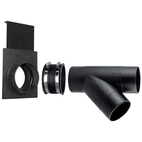 POWERTEC 70367 4 Inch ID Y Fitting For 4 Inch OD Dust - View #8