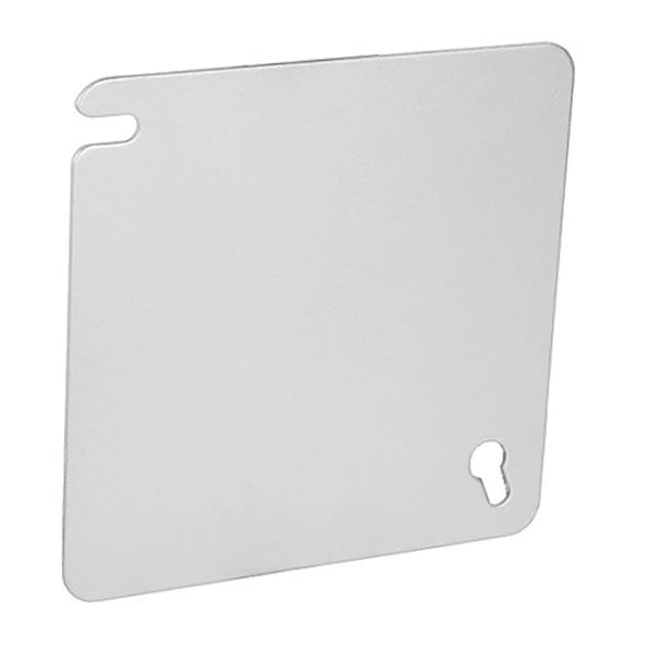 Southwire Electrical Box Cover, Square, Galvanized Steel, Blank/Flat ...