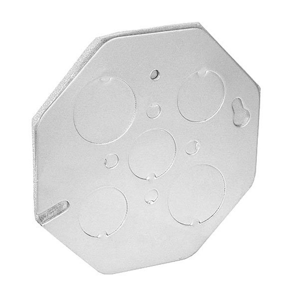 Southwire Electrical Box Cover, Octagon, Galvanized Steel CBP-VT | Zoro