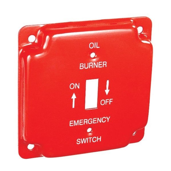 Southwire Square Emergency On/Off Toggle Switch Cover, 4 BPO-1935 | Zoro