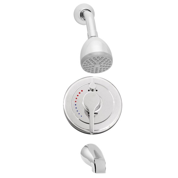 Speakman Slv 3430 139 10 Sentinel Mark Ii Diverter Trim Shower And Tub Combination No Valve Zoro Com