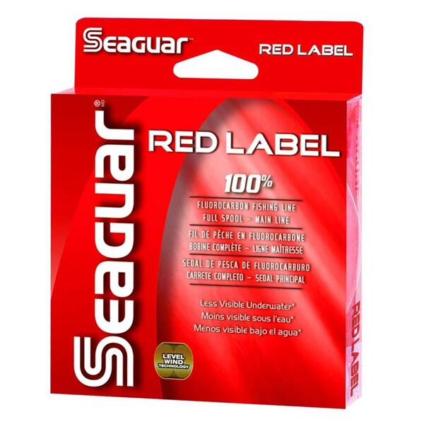 Seaguar Red Label 100 Pct Fluorocarbon 1000yd 6lb 6RM1000 06 RM 1000