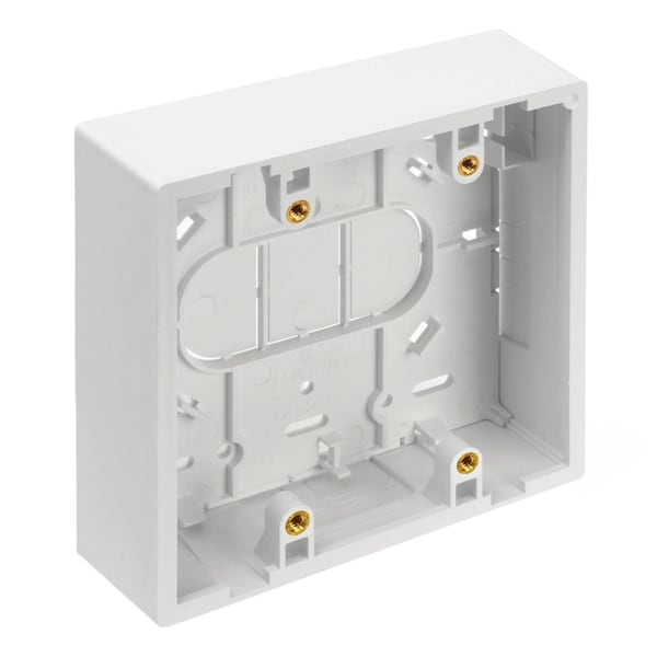 Leviton RJ JACK AND MODULE BACKBOX DG 1.45 WH 42777-2WB | Zoro