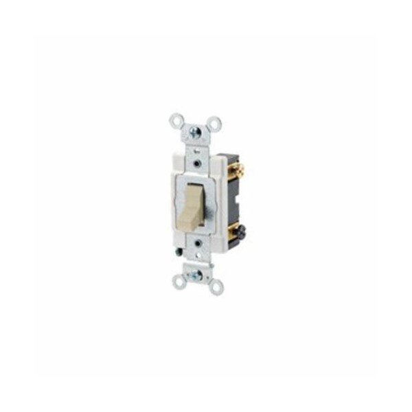 Leviton Toggle Switch 20A 120 277V 2 Pole Tgl Spec Grade Ivory CSB2-20I ...