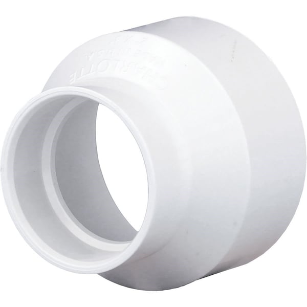 Pvc Basic Hub Charlotte Pipe And Foundry 3 In. Hub x 2 In. Hub Schedule 40 DWV ...