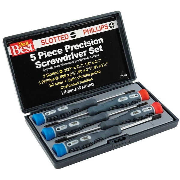 Project Source Screwdriver All-Source Precision Screwdriver Set 5-Piece 319382 | Zoro