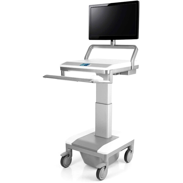Humanscale T7 Non-Powered Mobile Technology Cart T75-N--2P00030 | Zoro