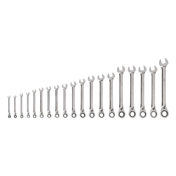 TEKTON 17 Mm Wendbarer 12-Kant Ratschenringschlüssel | WRC23417