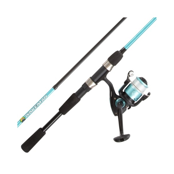 beginner fishing rod and reel combos VEVOR Combo, IM6 Carbon Fiber Spinning Rod and Reel Combo, Bass Fishing Pole with 6.5 ft Two-Piece Rods, 7+1 Ball Bearings, EVA Handle, Stainless Steel Guides The spinning reel baits hooks provide a variety of options for catching fish Best Beginner Fly Fishing Combos