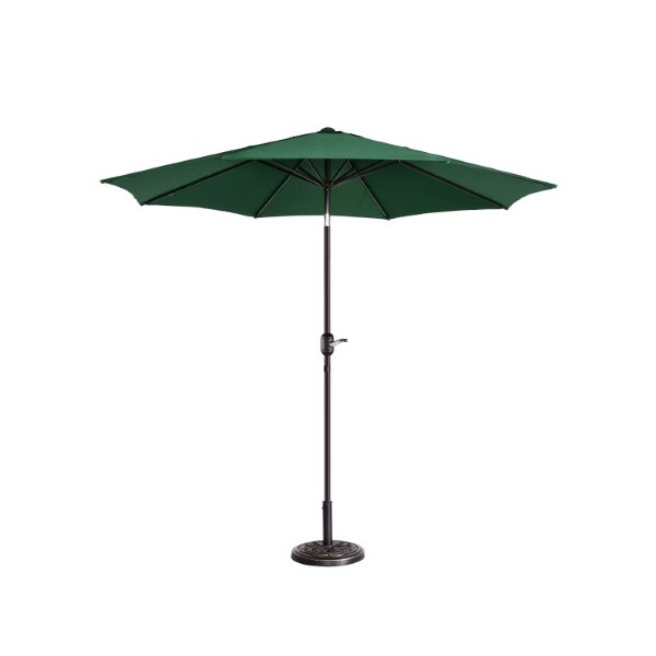 5 foot tilting patio umbrella 9-Foot Outdoor Patio Umbrella -Hexagonal Basic Push-Tilt