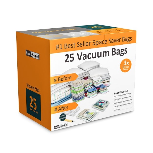Hastings Home Vacuum Seal Storage Bags - Thumbnail 2