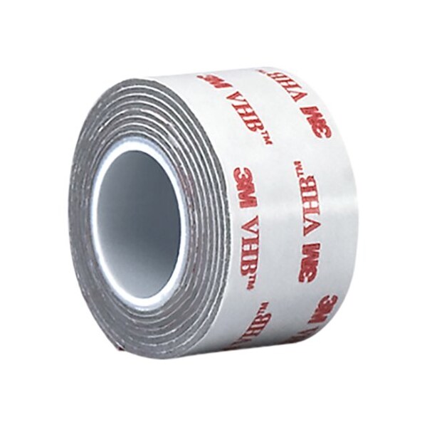 3M 32 mil Acrylic Foam Tape Grey, 1in x 18yd RP+080GF - main