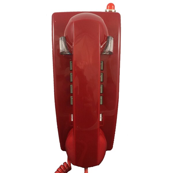 Cortelco Cortelco 2554 Wall Telephone - 1 x Phone Line(s) - 1 x RJ-11C Headset - Ash 2554NDL-AS - main