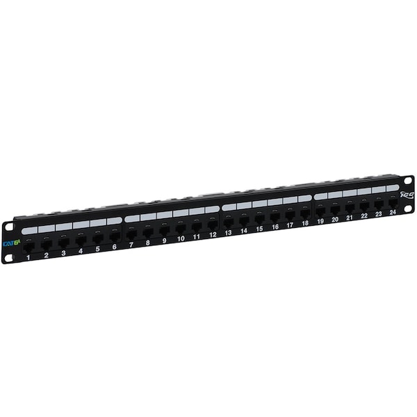 Icc Patch Panel 48PT, CAT5E, 2RMS ICMPP0485E - main