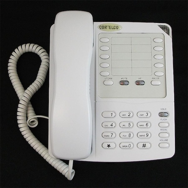 Cortelco 250044-VBA-27M Desk w/ Message - Ash 2500-27M-ASH - main