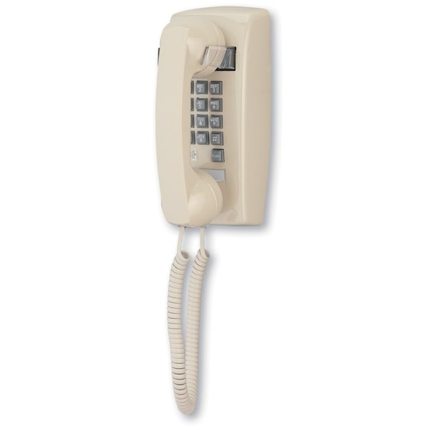 Cortelco 255400AHC20M Wall Phone w/Metal Cradle 2554-AHC-BK - main