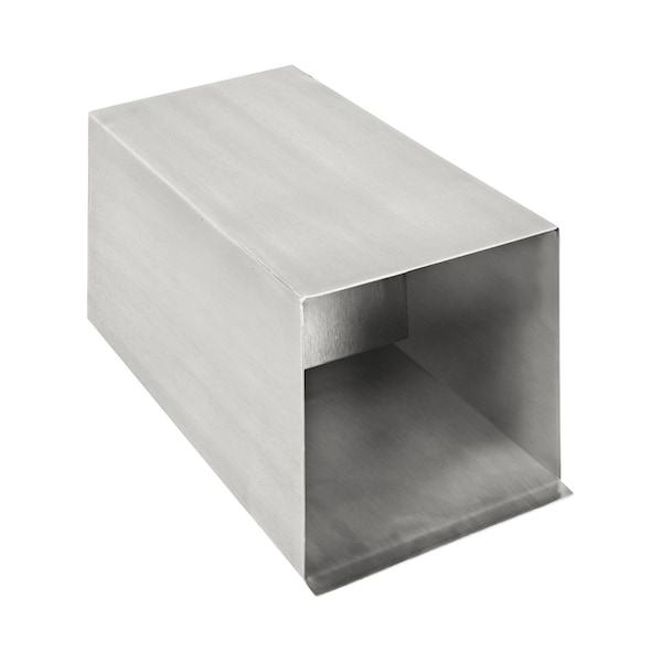 The Outdoor Plus Box Scupper 6 - 316 Stainless Steel OPT-BX6-SS | Zoro