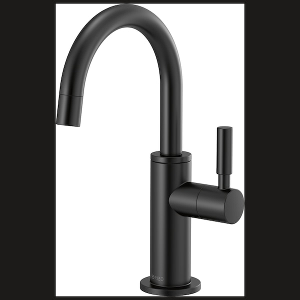 Brizo Solna Beverage Faucet with Arc Spout 61320LF-C-BL | Zoro