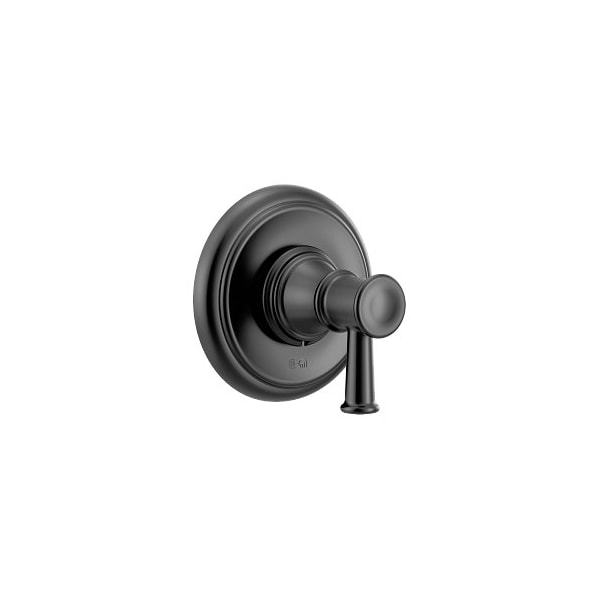 MOEN Weymouth M-CORE 3-Series 1-Handle Tub and Shower Trim Kit in Matte Black (V