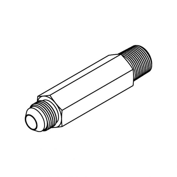 Tompkin Rods Tompkins Hydraulic Fitting-Steel08MJ-08MP EX LONG 4.20
