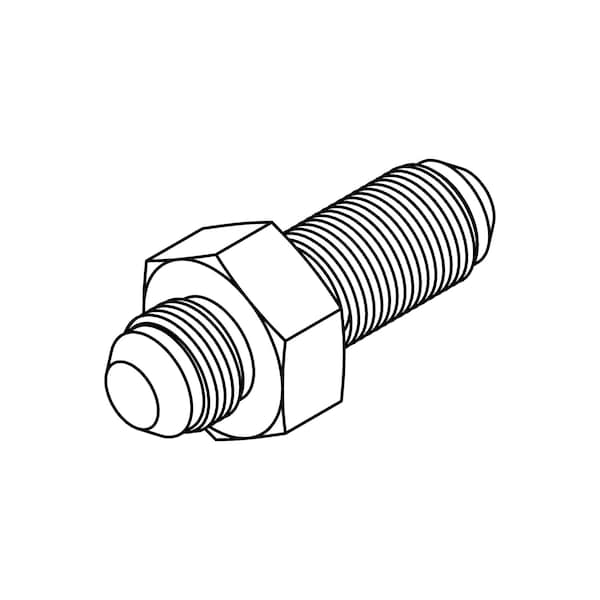 Tompkin Rods Tompkins Hydraulic Fitting-Steel06MJ BULKHEAD UNION 2700-06-06 | Zoro