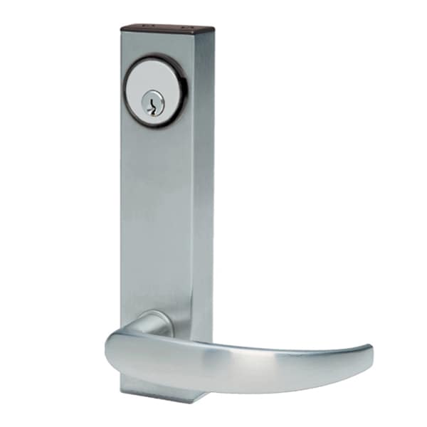 Adams Rite Electrified Entry Trim Curve Handle with Cylinder Hole for ...