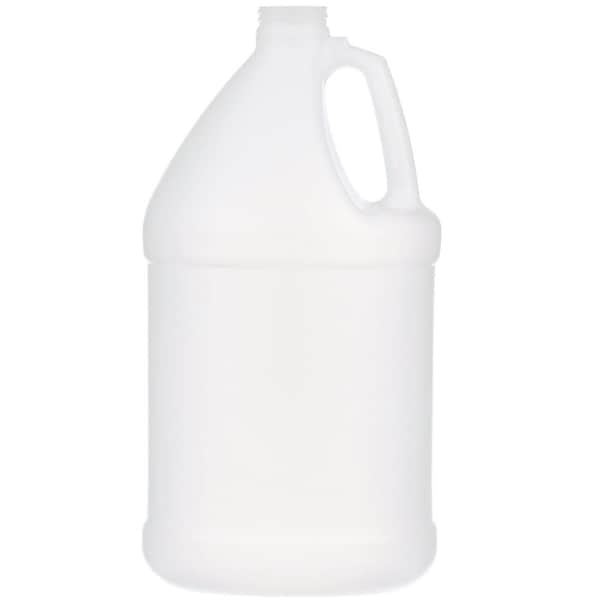 Tricorbraun 1 Gallon Natural HDPE Plastic Handled Industrial Jug- 38-400 NBO Neck Finish 031442 - main