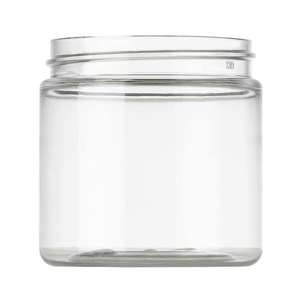Tricorbraun 4 oz Clear PET Plastic Round Wide Mouth Jar- 58-400 Neck Finish 127326 - main