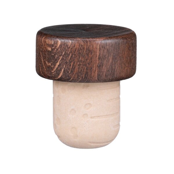 Tricorbraun Cork 29X13 Walnut Wood Synthetic Top, 19.5Mm Dia Synthetic Cork Shank, T Top Bar Top 140252 - main